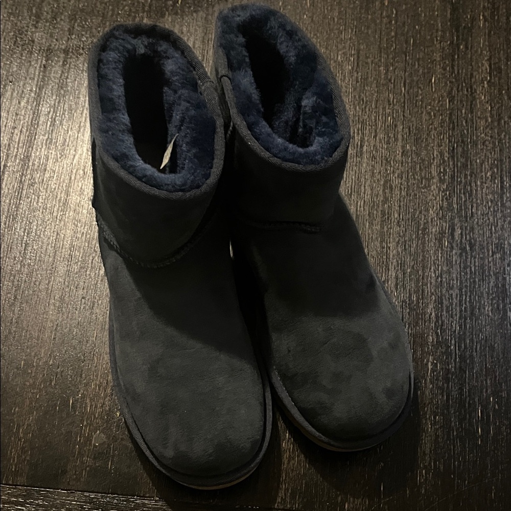 UGG | Shoes | Ugg Classic Mini Blue Boots great condition worn once
